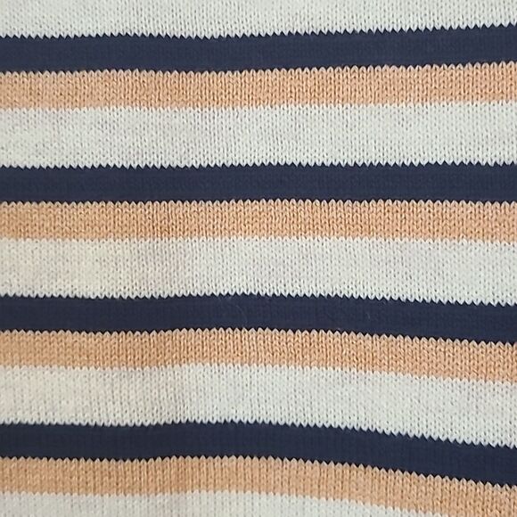 Nic+Zoe Vital Striped Sweater Tank Cream, Black, Mustard, Tan Size L - Picture 6 of 15